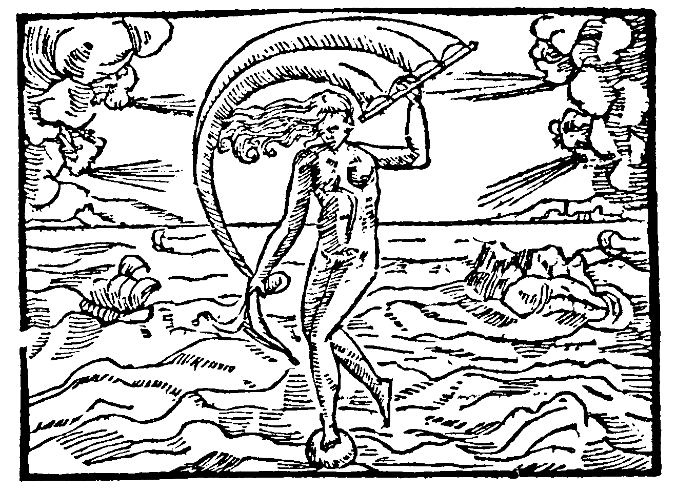la Fortune, in Paraphrase de Galien (Nostradamus, 1557)