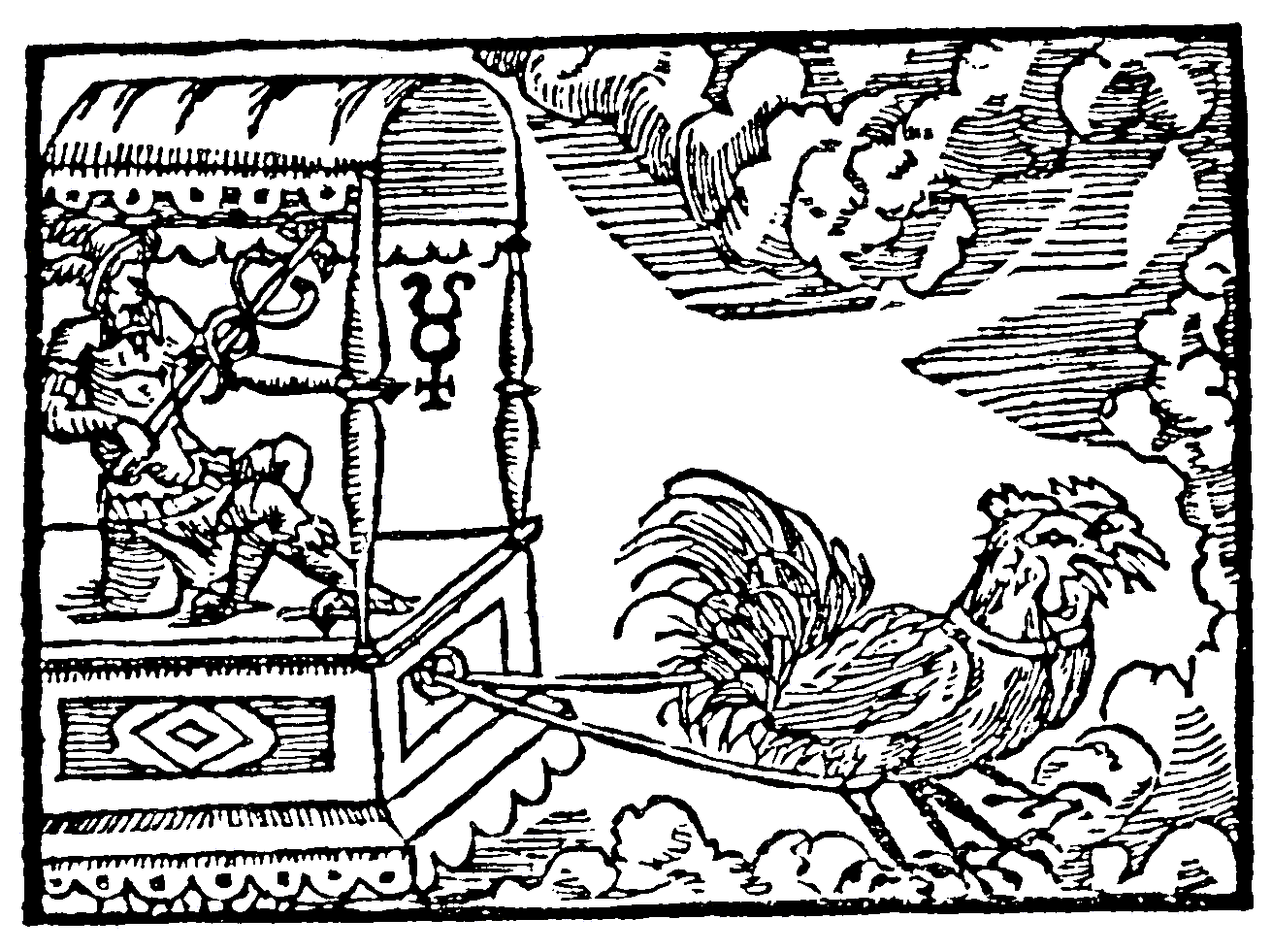 Mercure, in Paraphrase de Galien (Nostradamus, 1557)