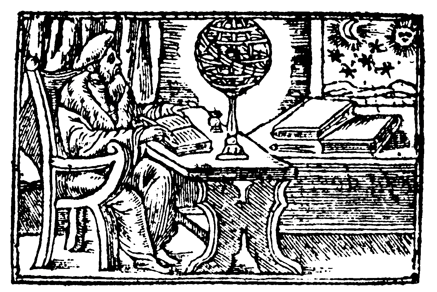 Vignette, in Paraphrase de Galien (Nostradamus, 1557)