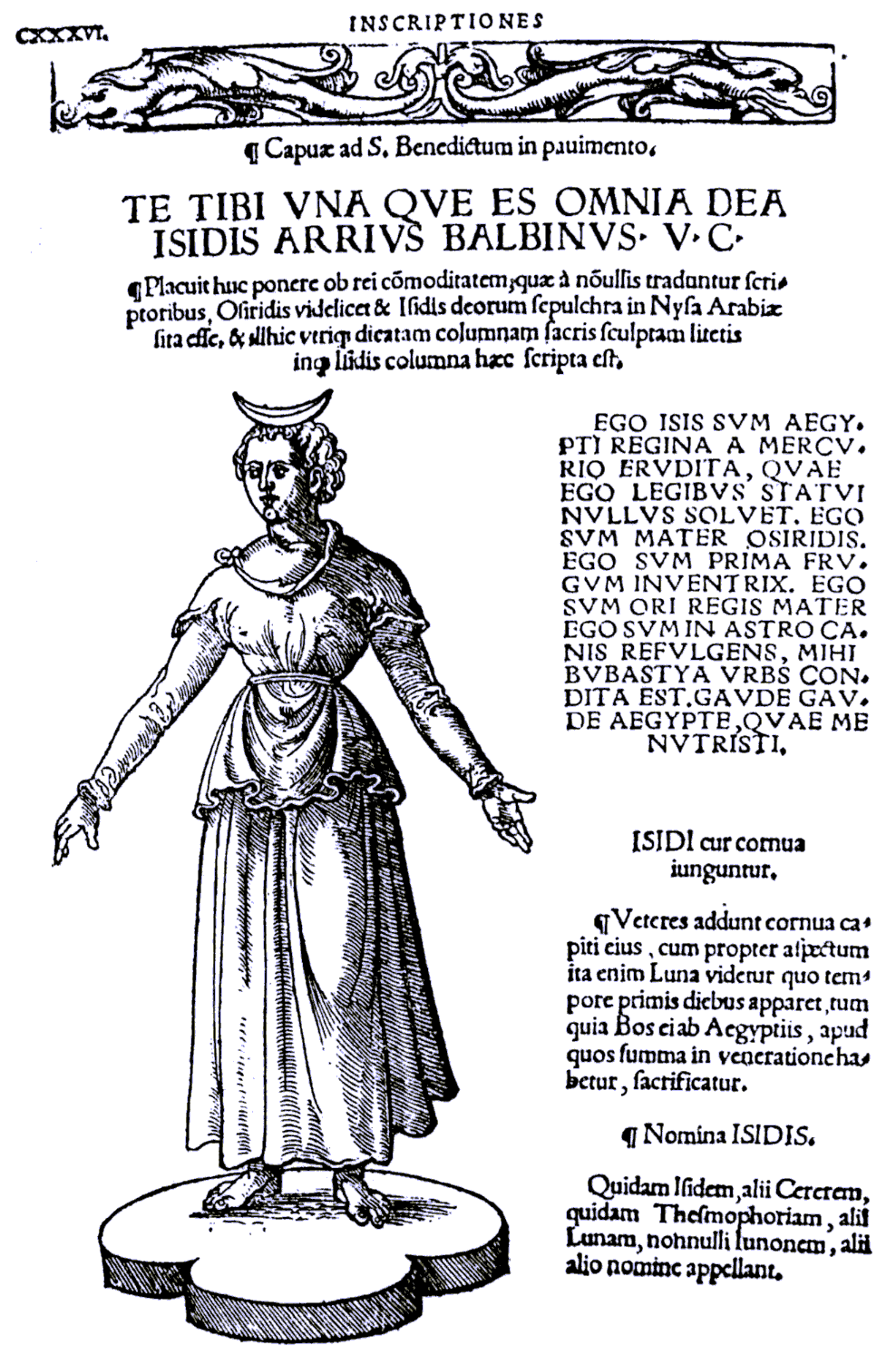 Inscriptiones sacrosanctae... (Apianus, 1534)